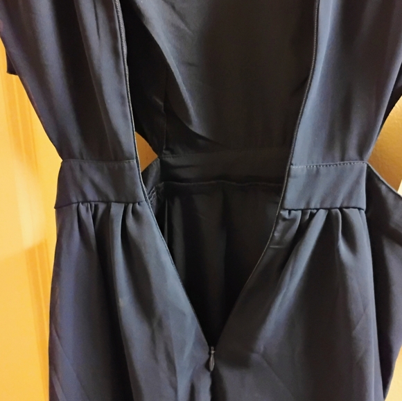 ASOS BLUE CUTOUT DRESS sz small - Picture 3 of 11